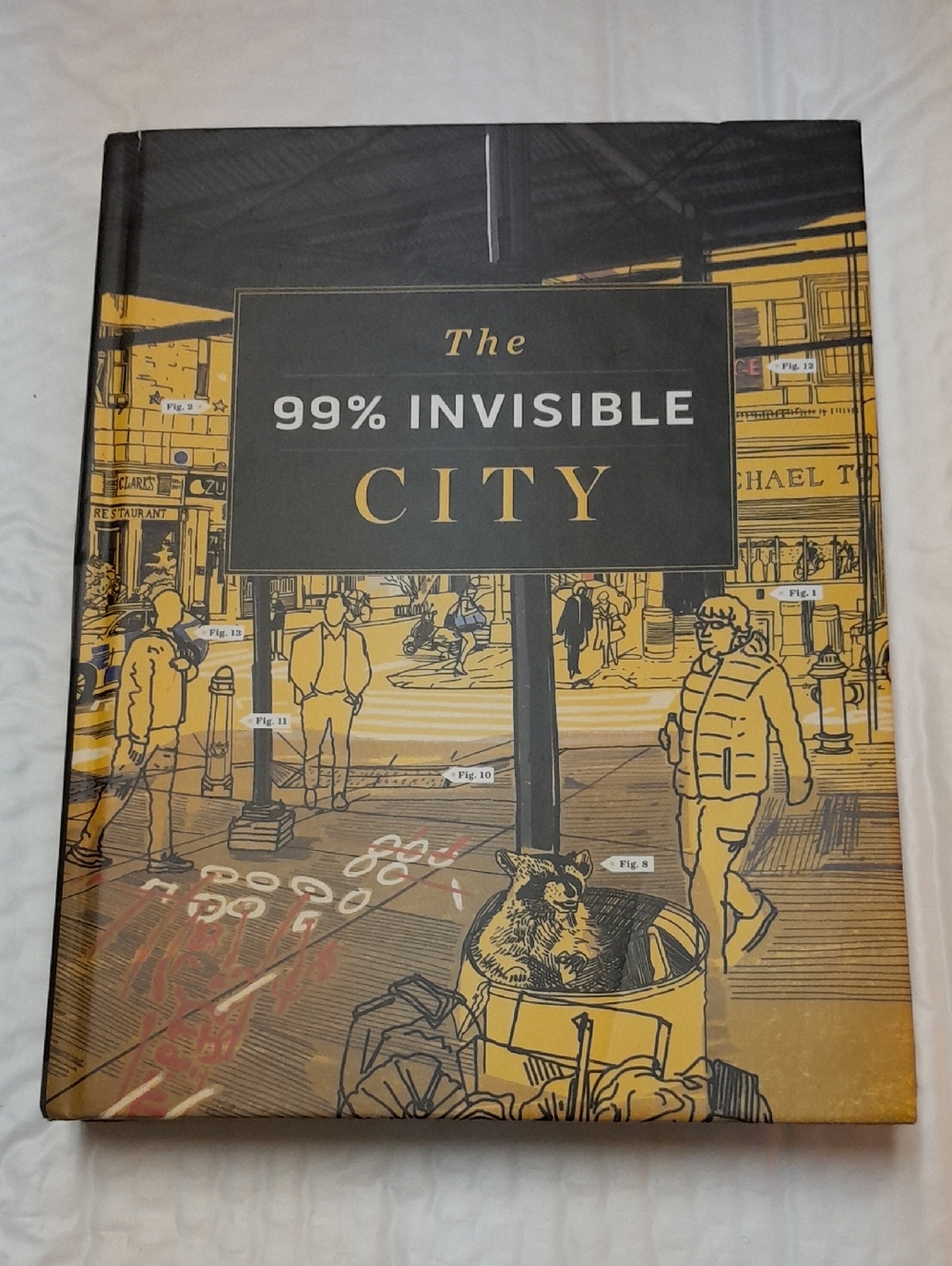 99% Invisible City Coffee Table Book - Yellow & Black